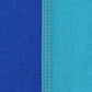 Ultraleichte Nylon Hängematte 275x140 cm - nur 595 Gramm - Traglast 300 kg, blau-hellblau