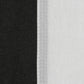 Ultraleichte Nylon Hängematte 275x140 cm - nur 595 Gramm - Traglast 300 kg, schwarz-weiß