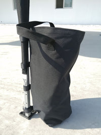 Pavillon Gewichte 6er Set - Füllvolumen pro Stück ca. 13 kg, schwarz