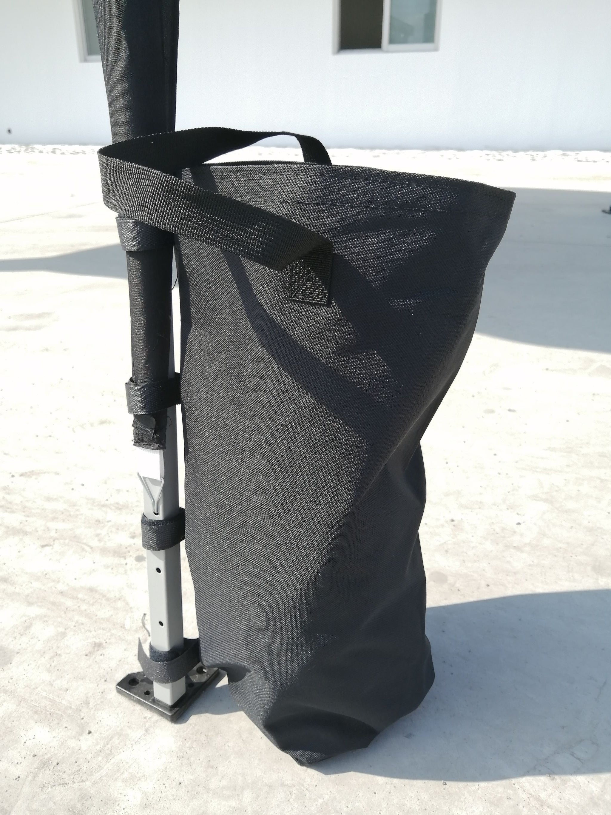 Pavillon Gewichte 6er Set - Füllvolumen pro Stück ca. 13 kg, schwarz