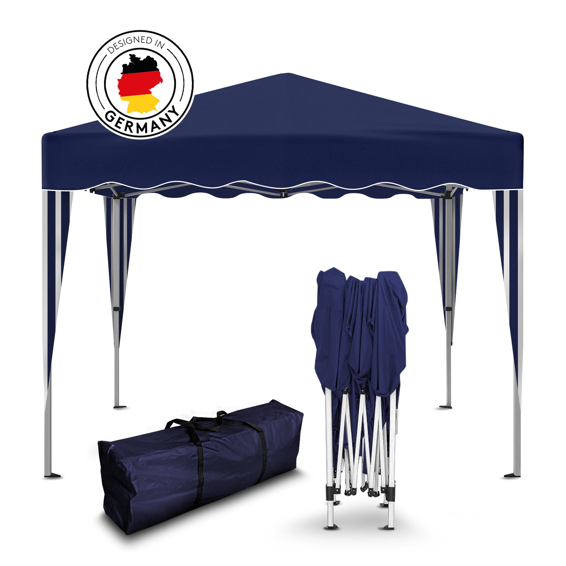 Faltpavillon 3x3 m ohne Seitenteile Kronenburghandel