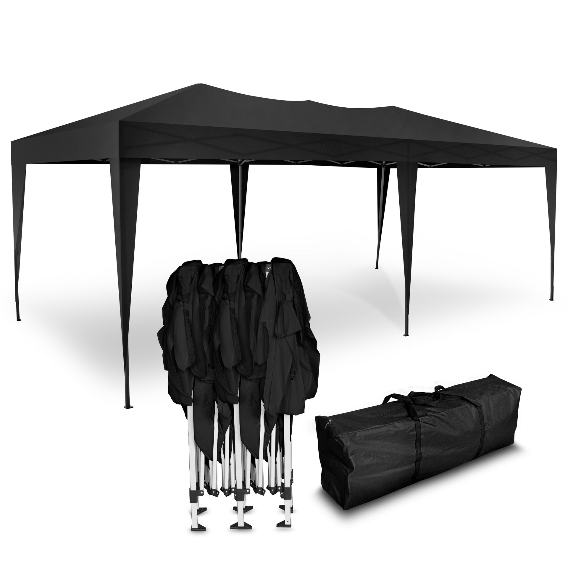 Faltpavillon 3x6 m ohne Seitenteile Kronenburghandel