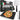 Pizza Divertimento [DAS ORIGINAL] - Pizzastein für Backofen und Gasgrill [3er Set] - Mit Pizzaschieber & Pizzaschneider - Cordierit Pizza Stein - Inkl. e-Rezeptbuch