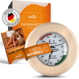 ALPENHAUCH Sauna Thermometer Hygrometer Holz [2in1 Funktion]