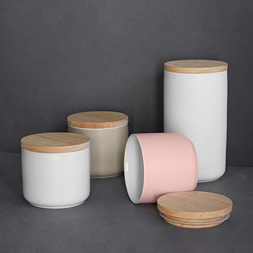 Keramik Vorratsdose | klein - weiß basic