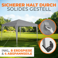 Faltpavillon 3x3m - wasserdicht