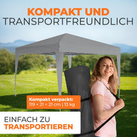 Faltpavillon 3x3m - wasserdicht