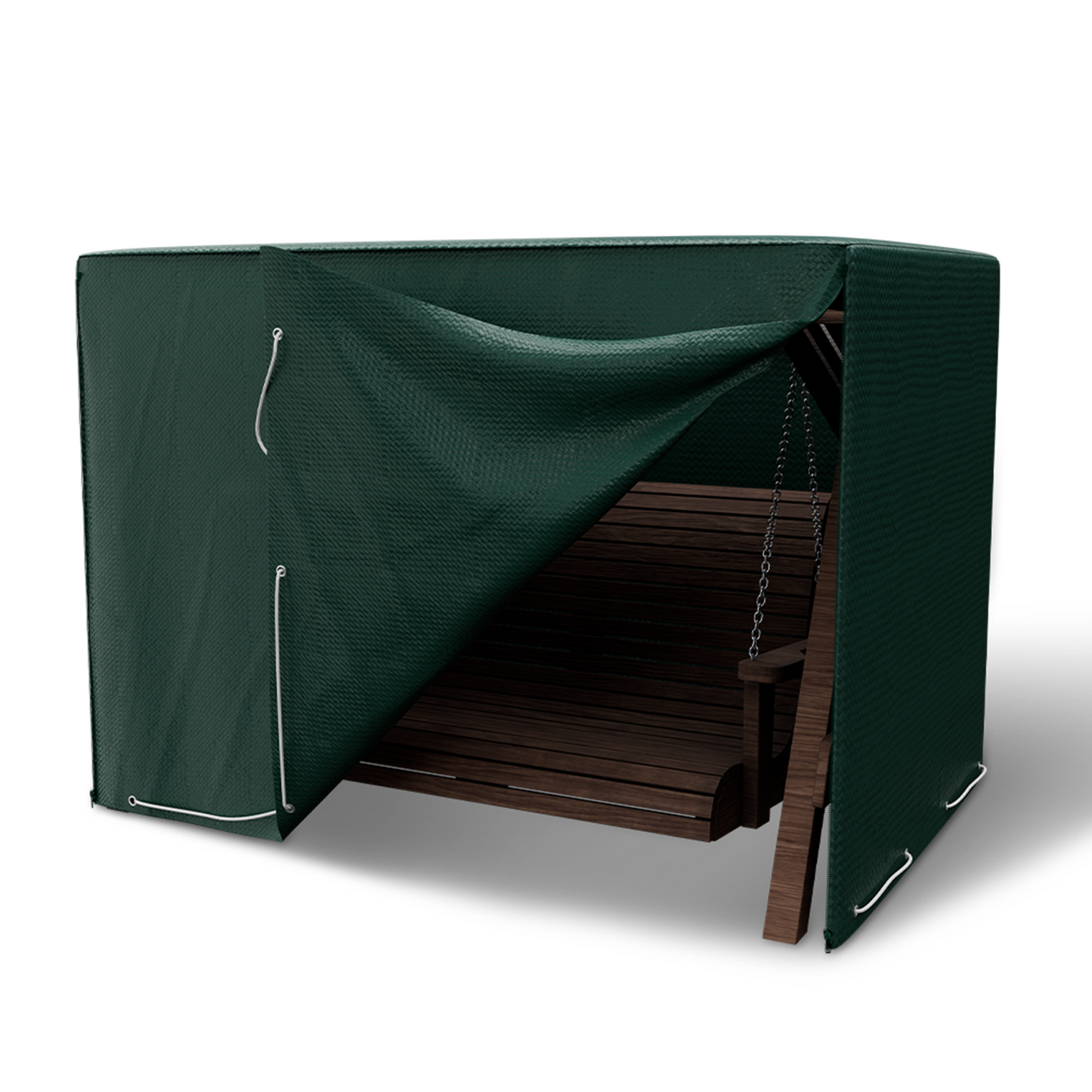Schutzhülle Hollywoodschaukel - 150 x 210 x 150 cm - Abdeckung für 3-4 Sitzer - wasserdicht - grün