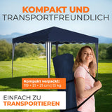 Faltpavillon 3x3m - wasserdicht