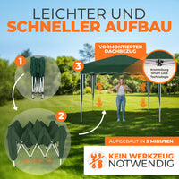 Faltpavillon 3x3m - wasserdicht