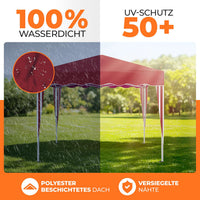 Faltpavillon 3x3m - wasserdicht