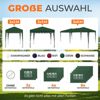 Faltpavillon 3x3m - wasserdicht