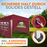Faltpavillon 3x3m - wasserdicht