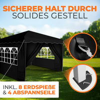 Faltpavillon 3x3m - wasserdicht