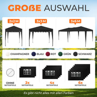 Faltpavillon 3x3m - wasserdicht