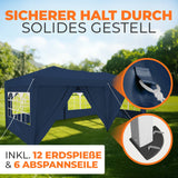 Faltpavillon 3x6m - wasserdicht