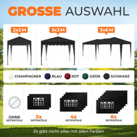 Faltpavillon 3x6m - wasserdicht
