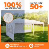 Faltpavillon 3x6m - wasserdicht