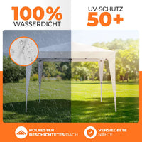 Faltpavillon 3x3m - wasserdicht