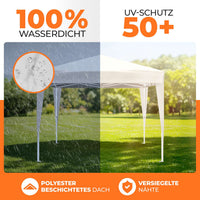Faltpavillon 3x3m - wasserdicht