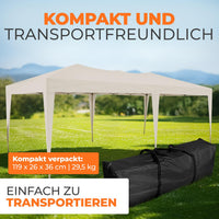 Faltpavillon 3x6m - wasserdicht