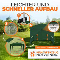 Faltpavillon 2x2m - wasserdicht