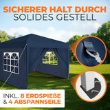 Faltpavillon 2x2m - wasserdicht