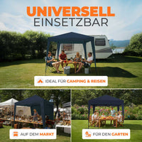 Faltpavillon 2x2m - wasserdicht