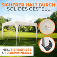 Faltpavillon 2x2m - wasserdicht