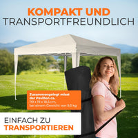 Faltpavillon 2x2m - wasserdicht