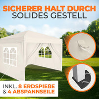 Faltpavillon 2x2m - wasserdicht