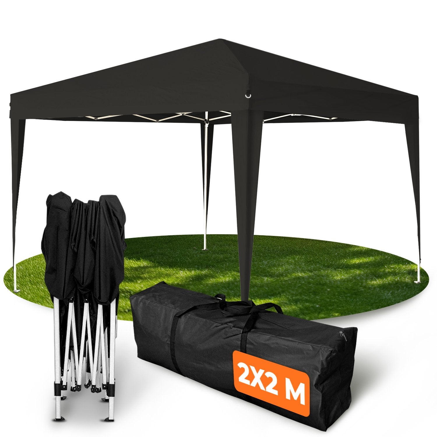 Faltpavillon 2x2m - wasserdicht