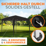 Faltpavillon 2x2m - wasserdicht