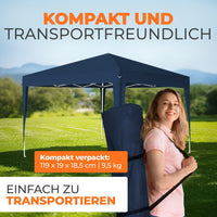 Faltpavillon 2x2m - wasserdicht