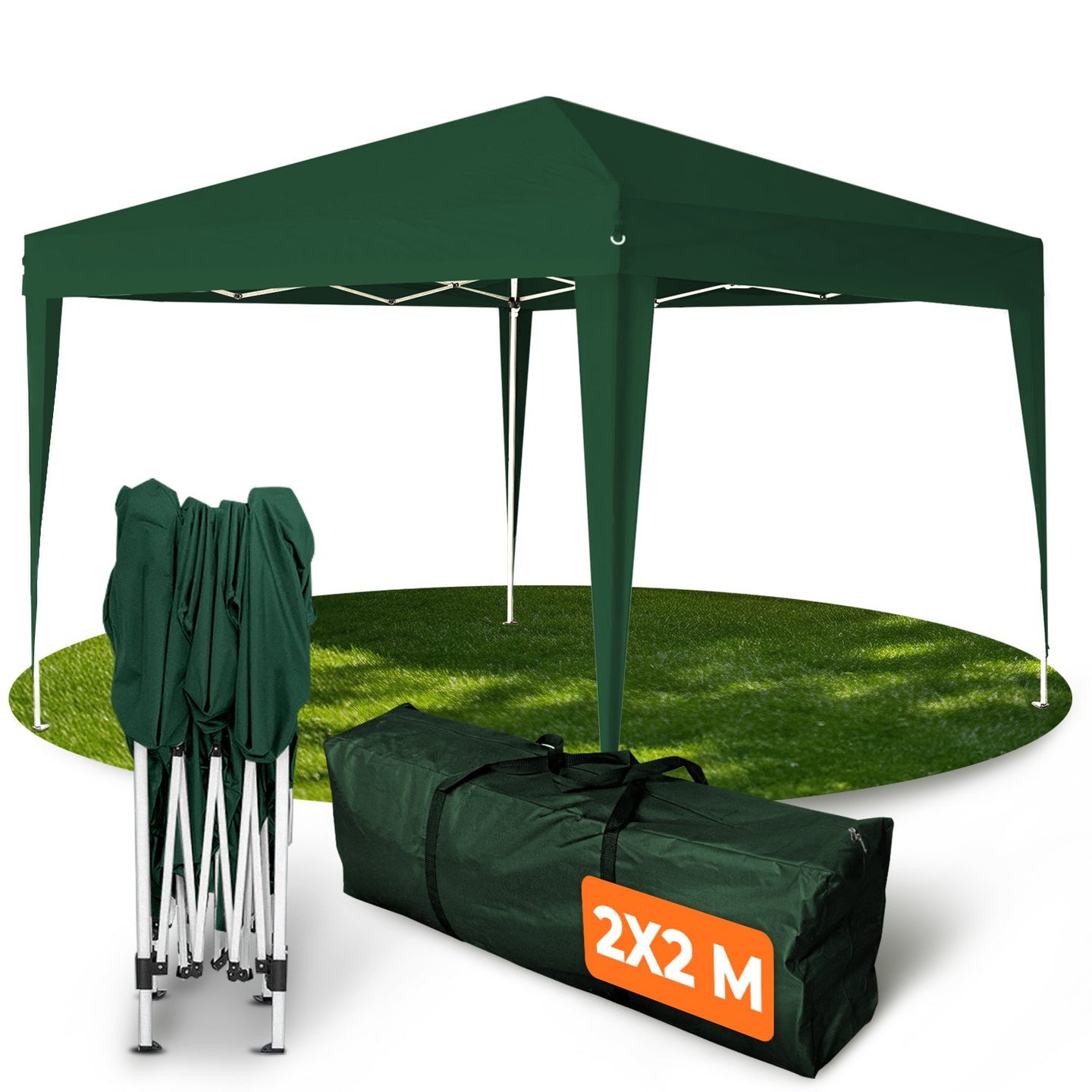 Faltpavillon 2x2m - wasserdicht