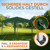 Faltpavillon 2x2m - wasserdicht
