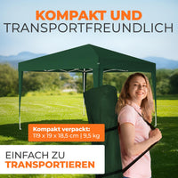 Faltpavillon 2x2m - wasserdicht