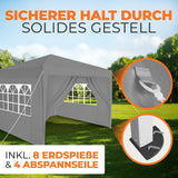 Faltpavillon 3x3m - wasserdicht