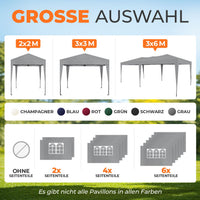 Faltpavillon 3x3m - wasserdicht