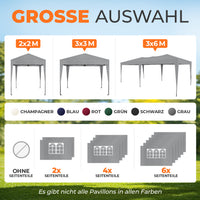 Faltpavillon 3x6m - wasserdicht