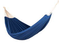 Hängematte 210 x 150 cm - Gesamtlänge 320 cm - Belastbarkeit bis 300 kg, blau