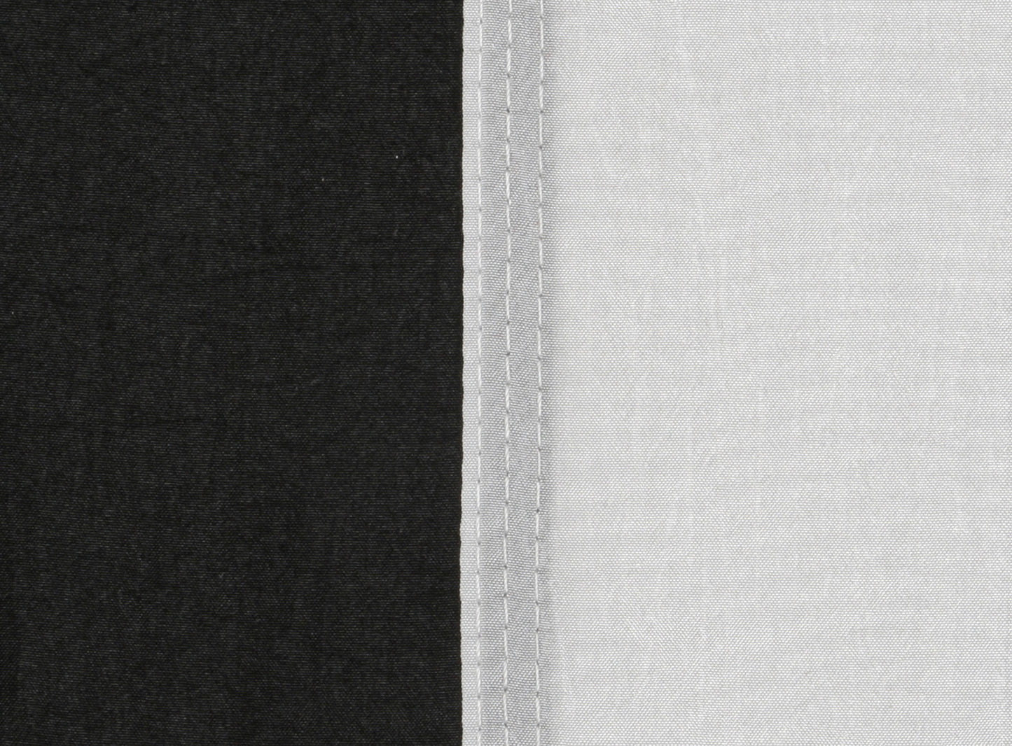 Ultraleichte Nylon Hängematte 275x140 cm - nur 595 Gramm - Traglast 300 kg, schwarz-weiß