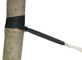 Hängematte 210 x 150 cm, Gesamtlänge 320 cm - Doppelhängematte mit Befestigungs-Set - Belastbarkeit bis 300 kg - bright new