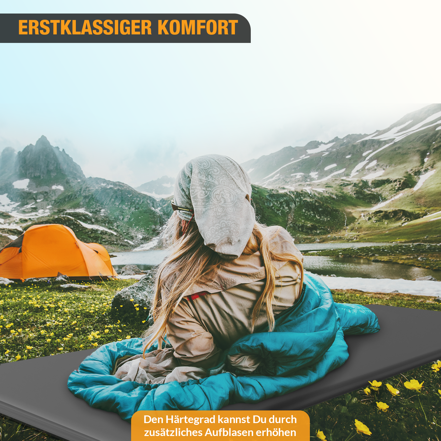 Luftmatratze: Isomatte, selbst aufblasend – Komfort beim Camping