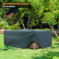 Schutzhülle Gartentisch, Abdeckhaube 70x180x120cm, wasserdicht, grün