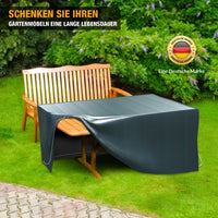 Schutzhülle Gartentisch, Abdeckhaube 70x180x120cm, wasserdicht, grün