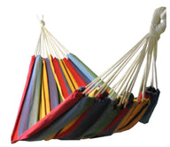 Hängematte 210 x 150 cm - Gesamtlänge 320 cm - Belastbarkeit bis 300 kg, rot